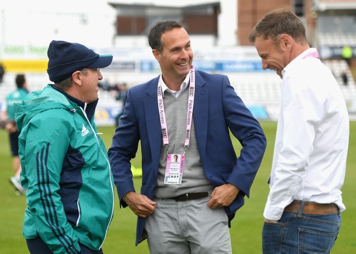 Trevor Bayliss and Michael Vaughan