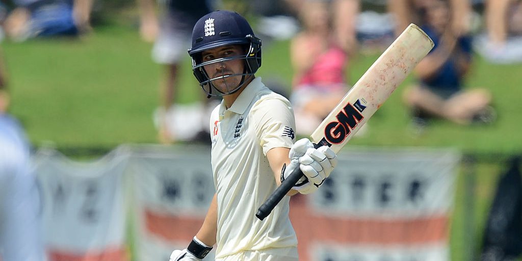 Rory Burns Test fifty