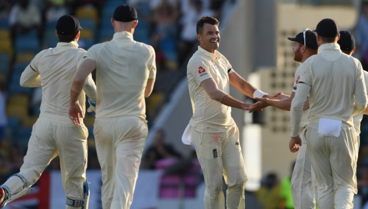 James Anderson West Indies England