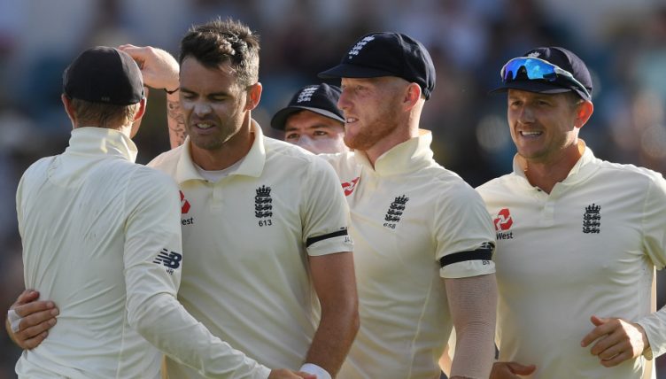James Anderson England West Indies