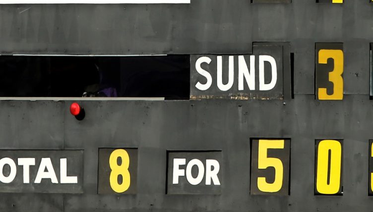 Australian score board