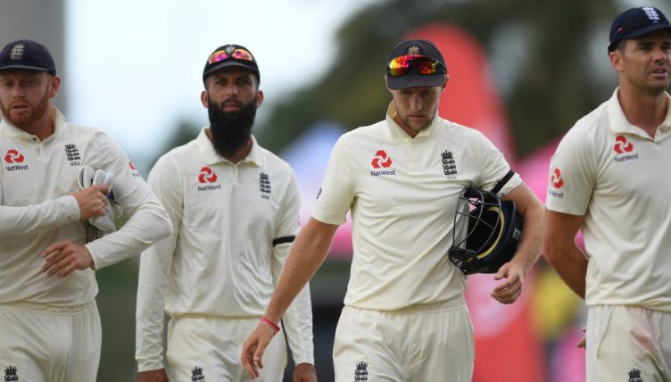 Joe Root Jonny Bairstow Moeen Ali James Anderson England