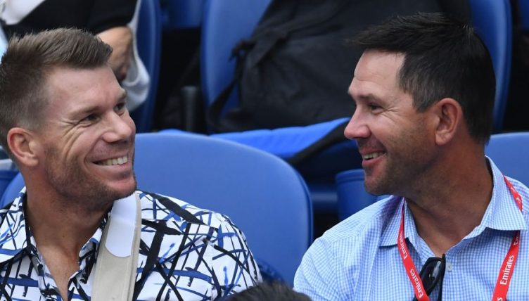 Ricky Ponting David Warner Australia