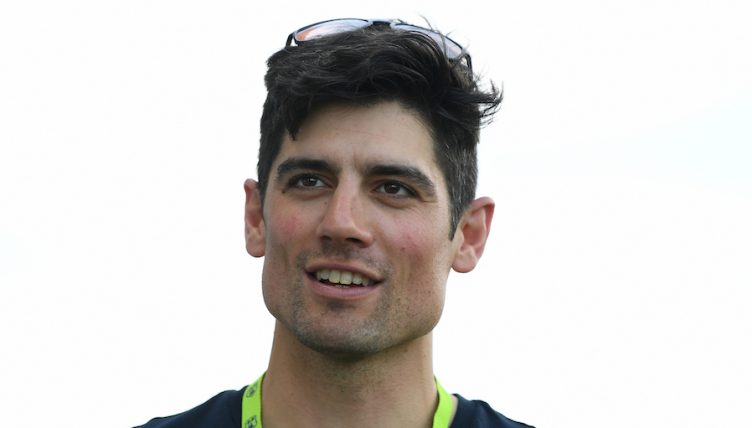 ANTIGUA, ANTIGUA AND BARBUDA - JANUARY 3 Ex England captain Alastair Cook during a net session at Sir Vivian Richards Stadium on January 30, 2019 in St John's, Antigua and Barbuda. (Photo by Shaun Botterill/Getty Images)