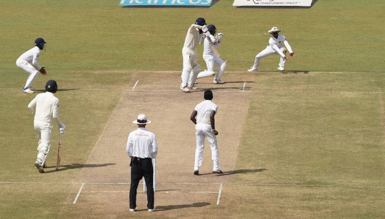 during Day Three of the Third Test match between Sri Lanka and England at Sinhalese Sports Club on November 25, 2018 in Colombo, Sri Lanka.