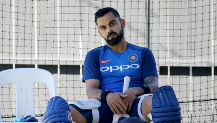 Virat Kohli India nets PA