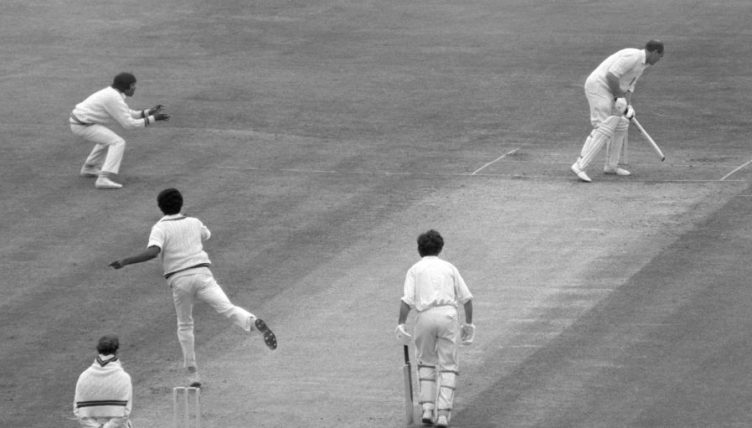 Brian Close Michael Holding 1976 PA
