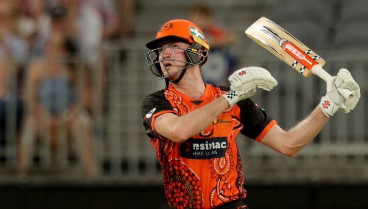 Ashton Turner Perth Scorchers duck 2018 PA