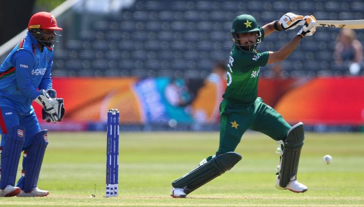 Babar Azam Pakistan Afghanistan World Cup warm-up PA