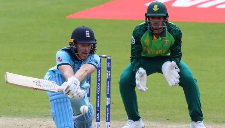 Eoin Morgan England Quinton de Kock South Africa