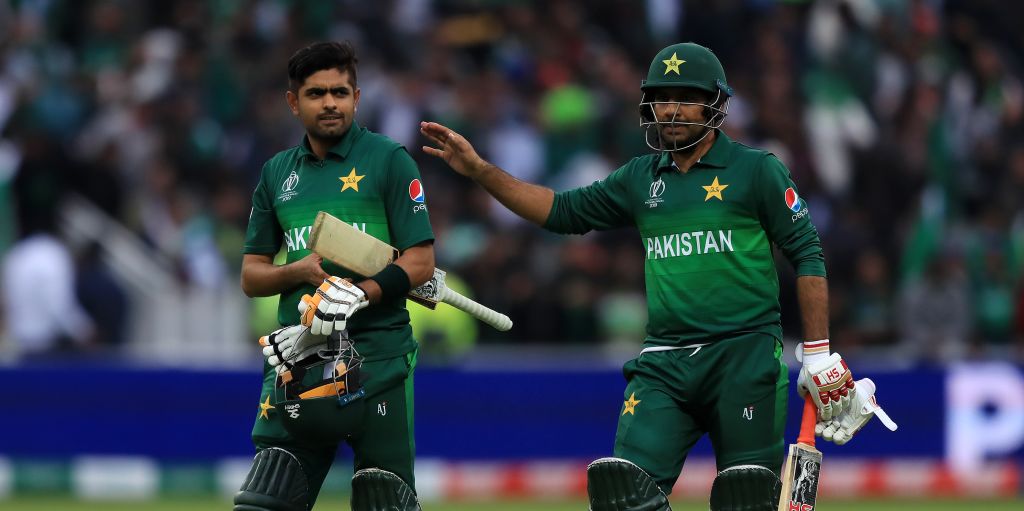 Babar Azam Pakistan New Zealand World Cup PA