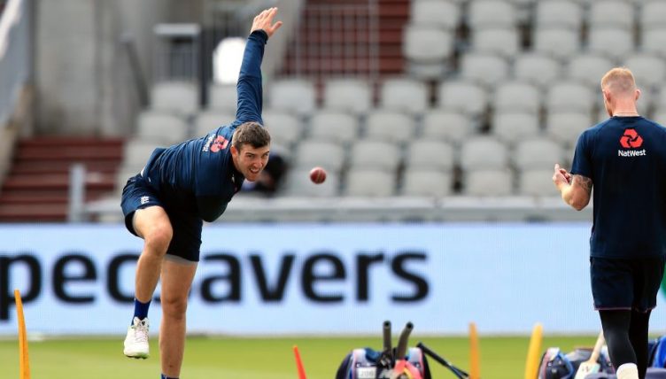 Craig Overton England nets Ashes Old Trafford PA