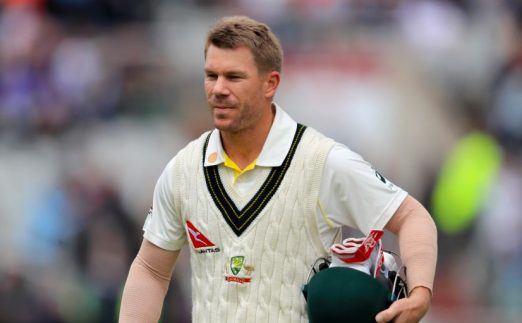 David Warner Australia Ashes Old Trafford PA