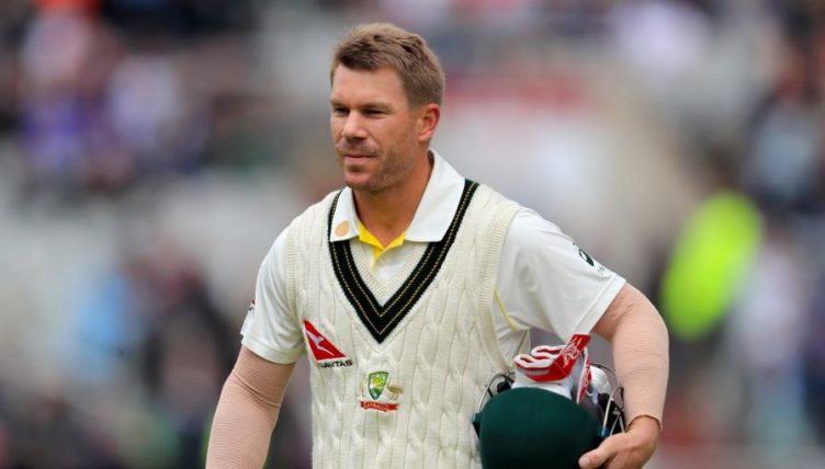 David Warner Australia Ashes Old Trafford PA