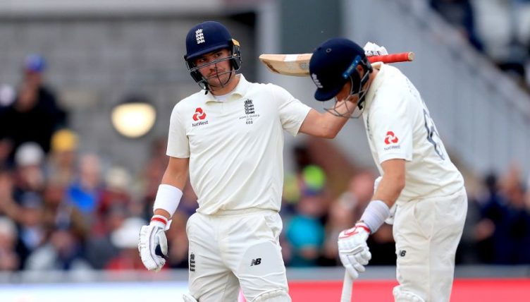 Rory Burns 50 Old Trafford England Ashes PA