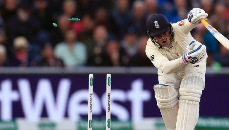 Jason Roy bowled Josh Hazlewood Ashes Old Trafford England Australia PA