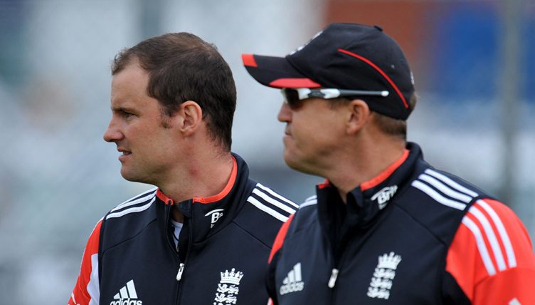 Andrew Strauss and Andy Flower