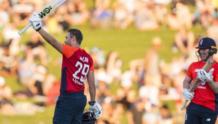 Dawid Malan 100 New Zealand England Napier PA