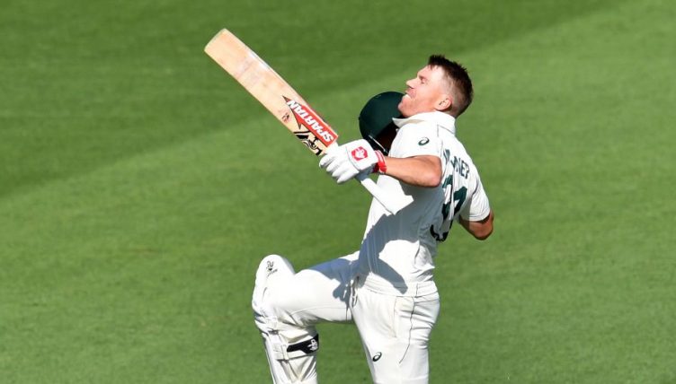 David Warner 100 Australia Pakistan PA
