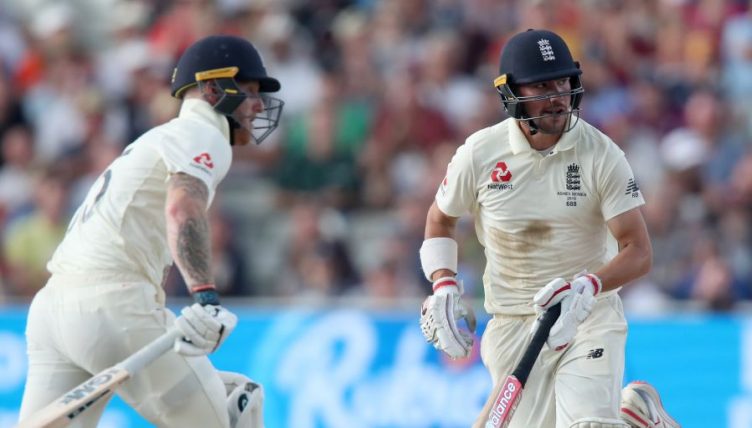 Ben Stokes Rory Burns England PA