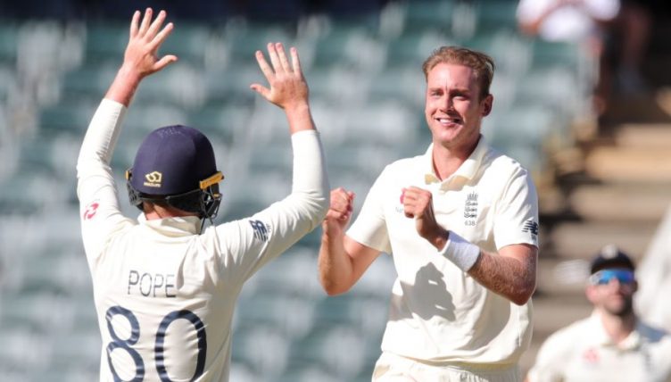 Stuart Broad England South Africa PA