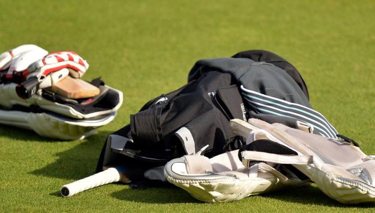 Cricket equipment pads gloves