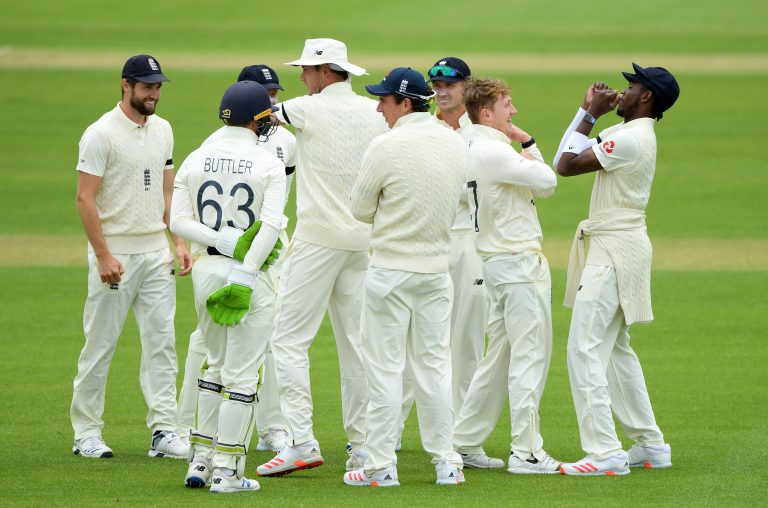 England players have been staying at Hampshire's ground