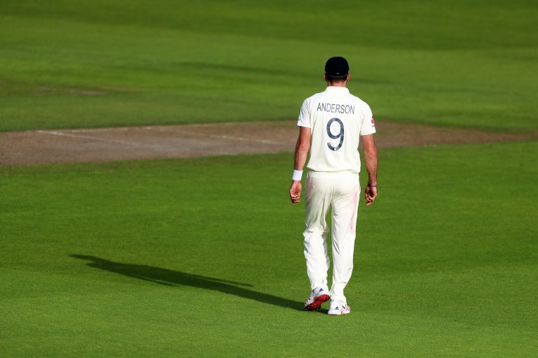 Anderson struggled against Pakistan