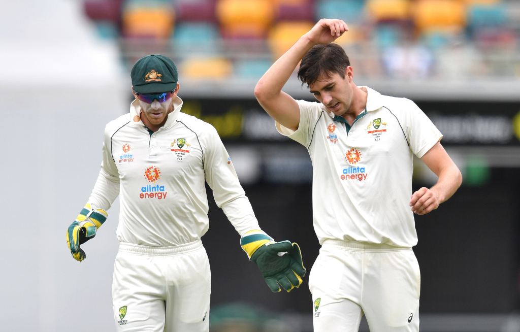 Pat Cummins Tim Paine