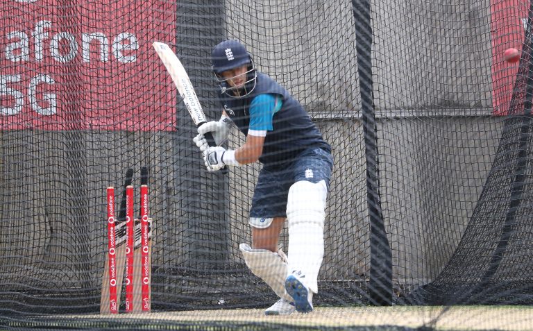 Joe Root netting at the MCG ahead of the Boxing Day Test.