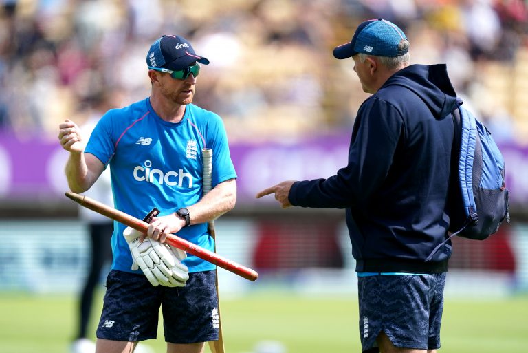 Paul Collingwood, left, and Chris Silverwood