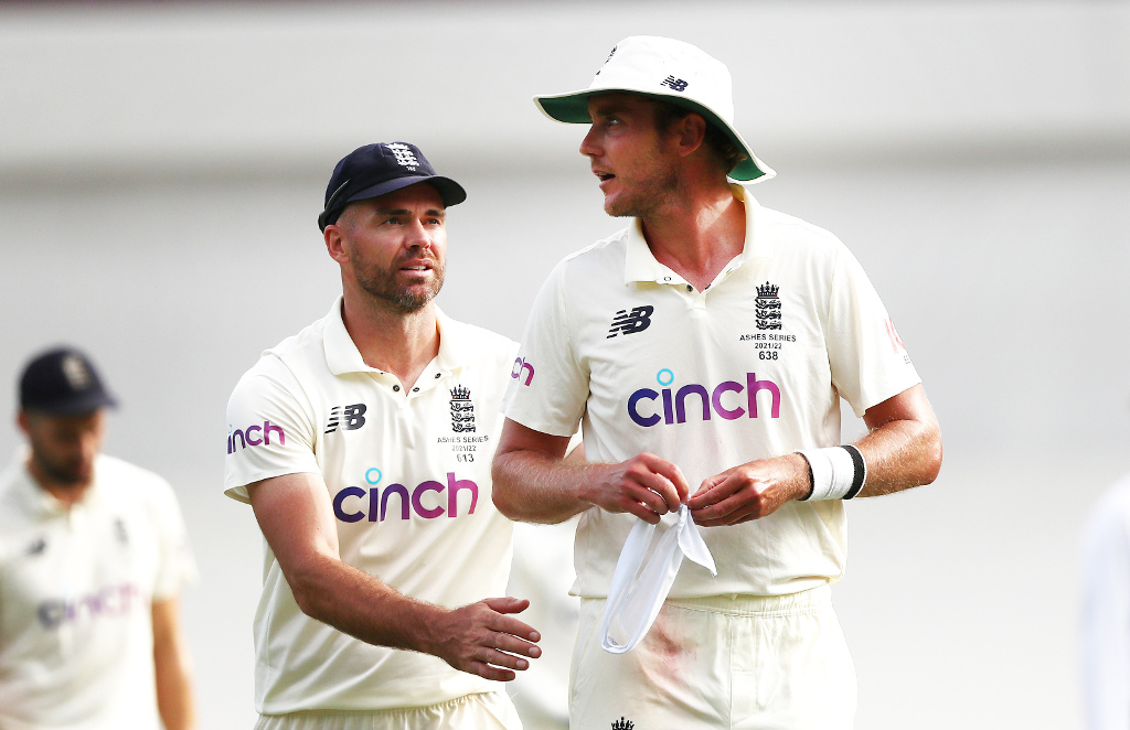 JAmes Anderson Stuart Broad