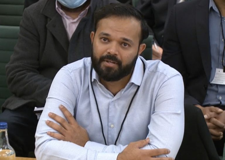 Yorkshire last year accepted Azeem Rafiq had been the victim of racial harassment and bullying during his time at the club (House of Commons/PA)