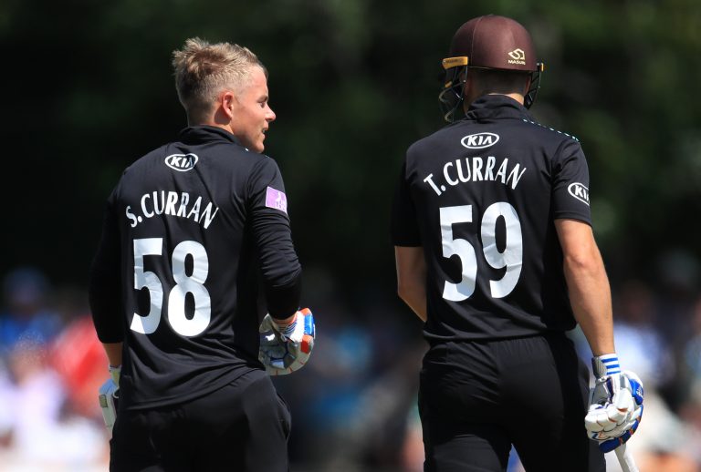 Curran brothers Sam (left) and Tom (right) have suffered stress fractures in recent times.