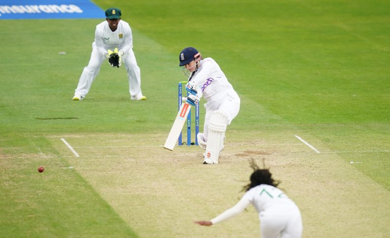 England v South Africa – Women's Test Cricket – Day Two – The Cooper Associates County Ground