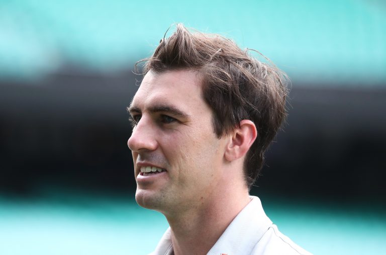 Pat Cummins was among a list of lengthy Australia absences in this series opener (Jason O'Brien/PA)