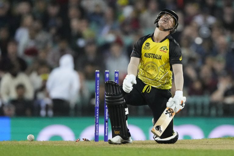 David Warner was hit with a lifetime leadership by Cricket Australia after sandpaper-gate but that may be overturned (Rick Rycroft/AP)