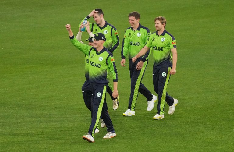 Ireland claimed a famous win (Scott Barbour/PA)