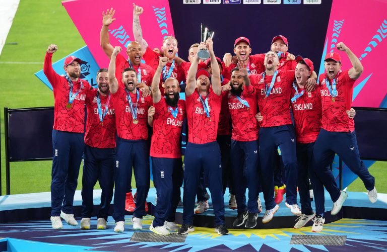 England won a second T20 World Cup crown on Sunday (PA)