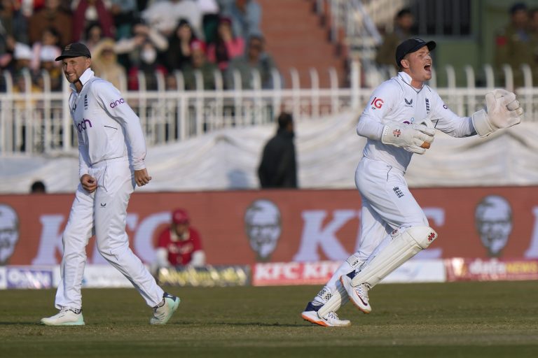 Ollie Pope kept in place of the ill Ben Foakes at Rawalpindi