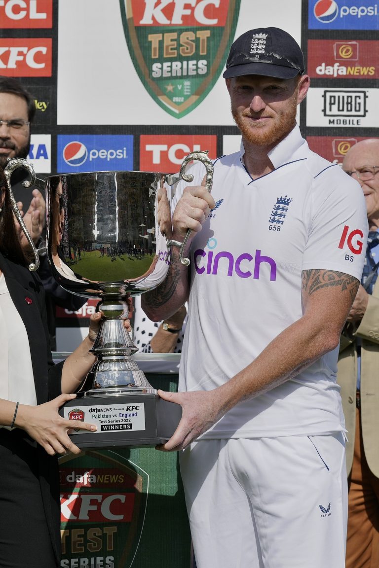 Ben Stokes led England to a third Test series win in a row in Pakistan 