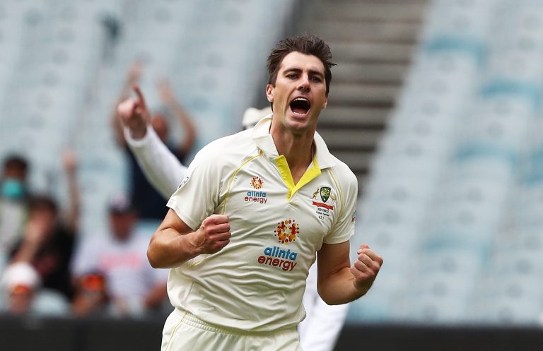 Pat Cummins, pictured, was also praised by Eoin Morgan (Jason O'Brien/PA)