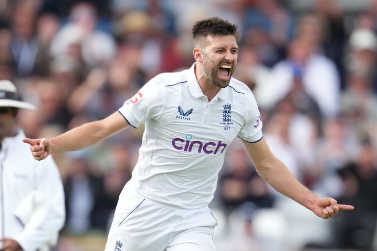 Mark Wood starred with bat and ball at Headingley (Danny Lawson/PA)