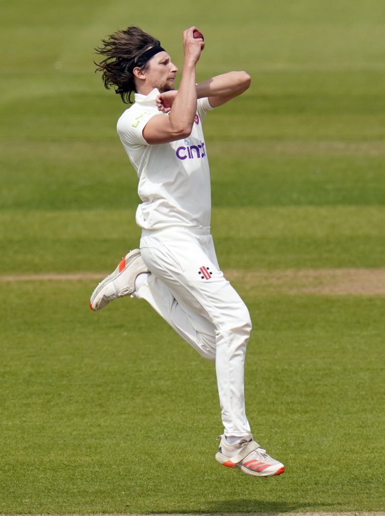 Northamptonshire's Jack White picked up five first innings wickets against Somerset