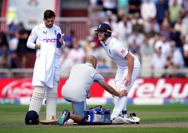 Stokes is suffering with a longstanding knee issue.