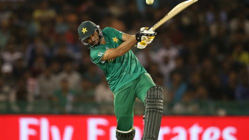 Shahid Afridi bats for Pakistan