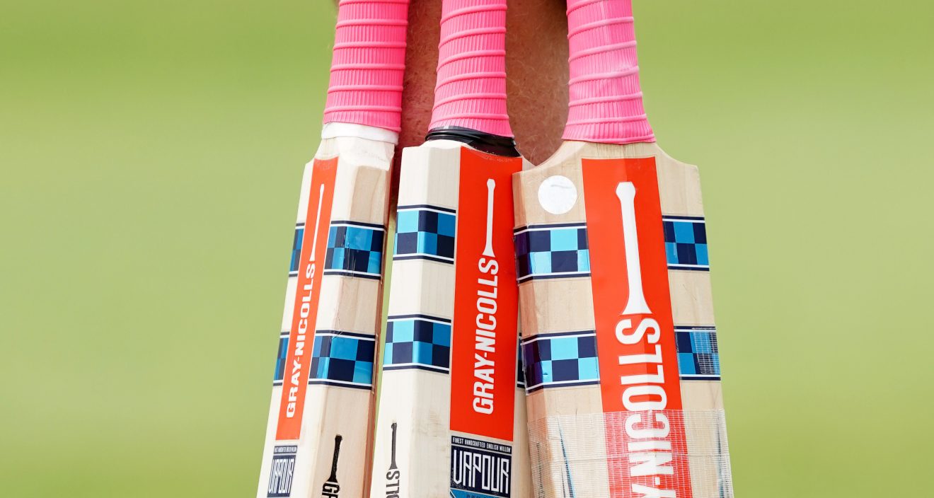 Several Gray-Nicolls cricket bats
