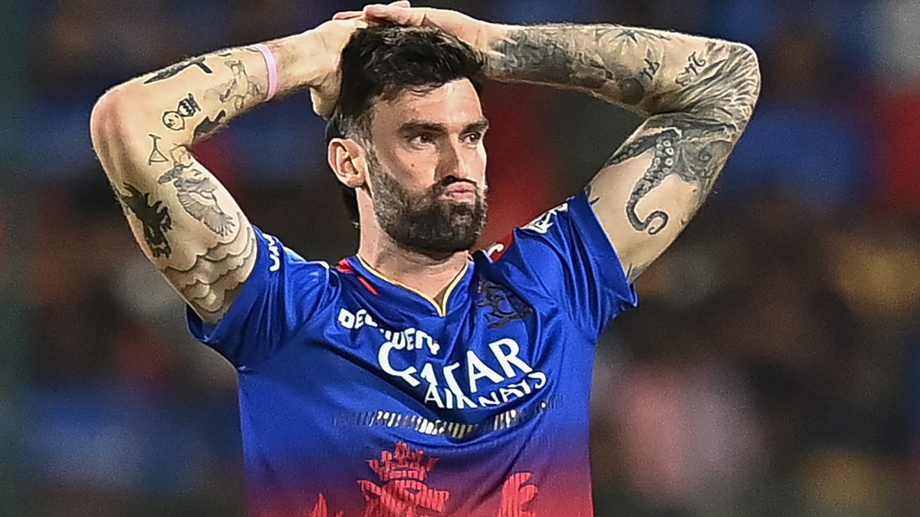 Reece Topley in the IPL