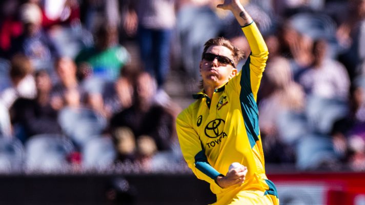 Adam Zampa bowls