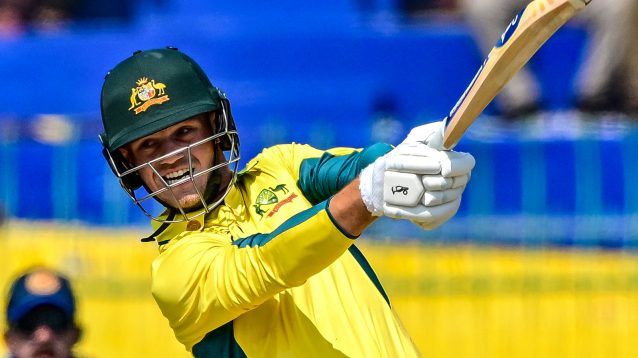 Australia's Jake Fraser-McGurk bats